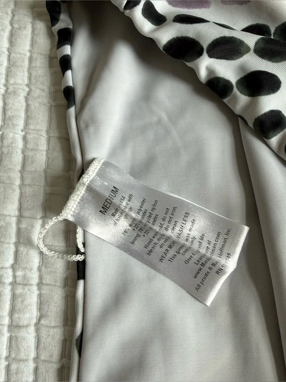 Mara Hoffman High-Waist Polka Dot Swim Bottoms